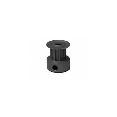 Dayton Timing Pulley: Curvilinear, Fixed, For 6 mm Belt Wd, 15 Teeth, 3 mm Pitch - HTD Section Fixed-Bore Timing Pulleys with Hub