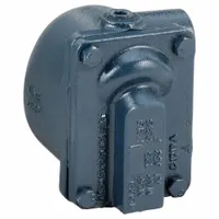 Steam Trap: Cast Iron, 1/2 in FNPT, 1,200 lb/hr, 15 psi Max., 353°F Max., C Pattern (MPN 15B2)