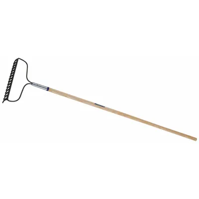 WESTWARD Bow Rake: Steel, Wood Handle, Straight Handle Type - Bow Rakes