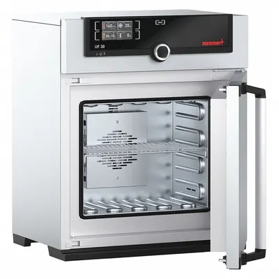 MEMMERT Universal Oven: Forced Air, 1.1 cu ft Capacity, 300°C Max Temp, 1,600 W Watt - Mechanical Forced-Air Convection Ovens