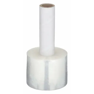 OEM APPROVED VENDOR Clear Long Core Handle Stretch Wrap, 3 in x 700 ft, 1-Side