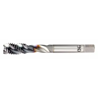 OSG Spiral Flute Tap: 1/4"-28 UNF, H4 / 2B-3B, 2 Flute - Spiral-Flute Taps for Steel & Stainless Steel
