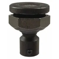 BESSEY Replacement Clamp Morpad: 1 7/8 in Overall Lg, 1 1/2 in Overall Wd, Round, Steel (MPN 3101192)