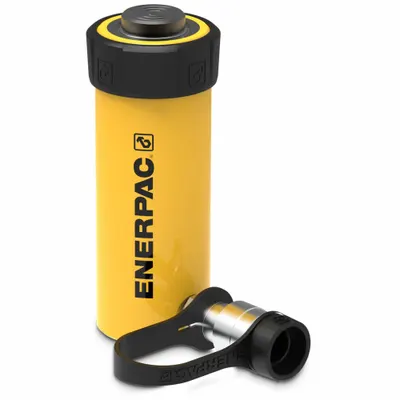 ENERPAC Hydraulic Ram: Single Acting, 15 ton Nominal Capacity, 4 in Nominal Stroke Lg - General Purpose Rams