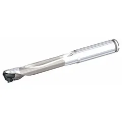 Modular drill tip for general drilling applications in metalworking and industrial machining. Designed for use with compatible WIDIA drill bodies, it provides replaceable cutting edges to reduce tool change downtime. Suitable for precise hole-making in a range of materials.