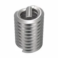 HELI-COIL Helical Insert: Tanged Tang Style, Screw-Locking, #8-32 Thread Size, Plain, Plain, 100 PK (MPN A3585-2CN328)
