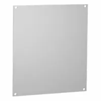 HAMMOND Enclosure Panel: Back Panel Panel, 14.75 in Overall Ht, 12.88 in Overall Wd, Steel, 14R1513