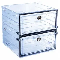 Acrylic Desiccator with Gas Port: Rectangular, 3.1 cu ft Capacity, Acrylic, 24 in Overall Wd (MPN 863-CG/NS)