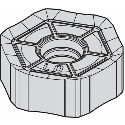 WIDIA Hexagon Milling Insert: HNGJ535ANENLD, HNGJ0905ANENLD (MPN 5528973) - Machining