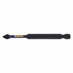 Steel impact-rated insert bit with #1 Phillips (PH1) size and standard hex shank. Designed for use with impact drivers in driving compatible fasteners. Suitable for assembly, maintenance, and repair tasks.