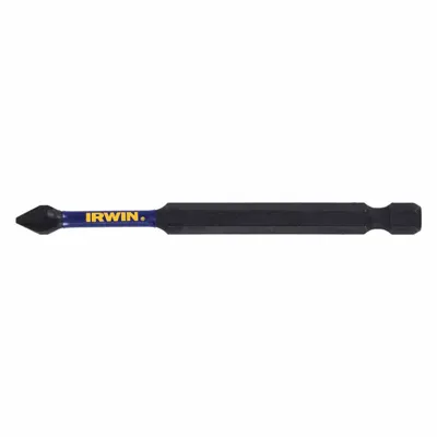 IRWIN Insert Bit: Insert Bit, Imperial/Metric, PH1 Bit Industry Size, #1 Bit Size - Impact Bits