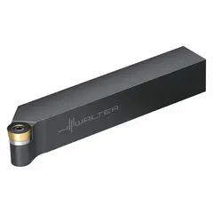 The WALTER SRSCR2020K08 is an indexable turning and profiling toolholder for external turning, facing, and profiling on CNC lathes. It accommodates compatible carbide inserts for efficient material removal in general metalworking applications.