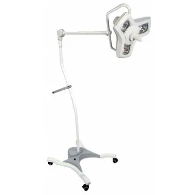 BURTON Examination Light: LED, 45,000 lux @ 1 m, Floor Stand, 4300K, 92 CRI, 45 W Watt - Floor-Stand Medical Lights