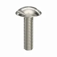 Machine Screw: M3x0.50 Thread Size, 12 mm Lg, Truss Head, Spanner, 316, Stainless Steel, Plain (MPN K1329.03X12)