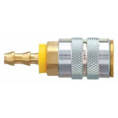 DIXON VALVE & COUPLING Quick Connect Hose Coupling: 1/4 in Body Size - Industrial Interchange Brass Quick-Connect Air Coupling Bodies
