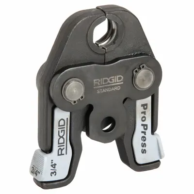 RIDGID Press Tool Jaw: 3/4 in Pipe, Copper, For Viega ProPress - Jaws & Rings for Standard & Extended Press Tools