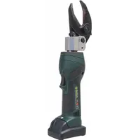 GREENLEE Cordless Cable Cutter: 10.8V, 1 1/4 in Fine Stranded Copper Cable, Inline, Scissor, 1.5 Ah (MPN ES32FML110)