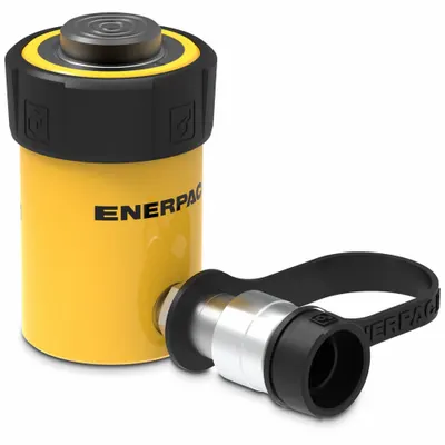 ENERPAC Hydraulic Ram: Single Acting, 15 ton Nominal Capacity, 1 in Nominal Stroke Lg - General Purpose Rams
