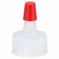 Cap: 18.54 mm Dia, Off-White, LDPE, Unlined, 18-400 mm Screw Closure Size, Narrow Mouth Size (MPN 509-0018)