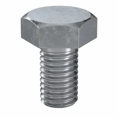 LINDSTROM Hex Head Cap Screw: Steel, Class 8.8, Zinc Plated, M10, Metric, 18 mm lg - Class 8.8 Steel Hex Head Cap Screws