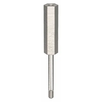 OEM Standoff: Male x Female, 1 in Lg, Hex, Aluminum, Plain, 1/4 in Hex Wd, Aluminum - Aluminum Male x Female Standoffs