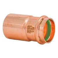 QUICKFITTING SUREPRESS Press Copper Reducer: 1 1/2 in CTS x 1 1/4 in CTS size, FTG x Press-fit (MPN SPWRC54-STR)