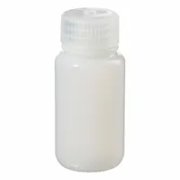 NALGENE Laboratory Bottle: LDPE, 60 mL, 2 fl oz, Closure Included, Natural, 28 mm, Polypropylene (MPN 2103-0002)