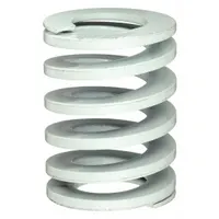 Die Spring: Alloy Steel/Bronze, Cylindrical Shape, Closed, Ground End, 1 47/64 in Lng, 10 PK (MPN 302407D)