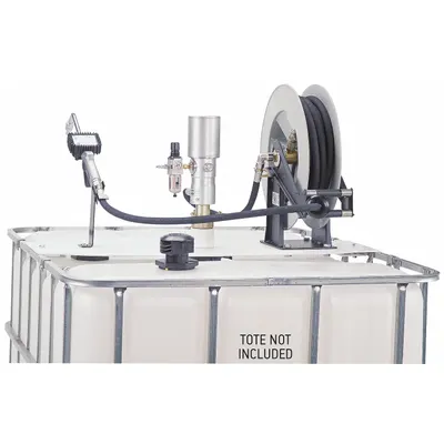 LIQUIDYNAMICS INC. Air Drum Pump: 3:1, 4 gpm Max. Flow Rate, 14,000 cps Max. Viscosity - Standard Dispensing Piston Drum Pumps