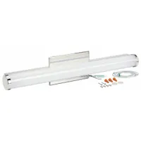 LED Vanity Light: Chrome, 1,690 lm_1,800 lm_1,850 lm, 3000K/3500K/4000K, 18 W, 120 to 277V AC (MPN FMVCCLS 24IN MVOLT 30K35K40K 90CRI KR M6)
