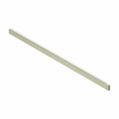 KHK GEARS Gear Rack: Rectangular, Module m 0.8, 300 mm Lg., Brass - Rectangular & Square Metric Gear Racks
