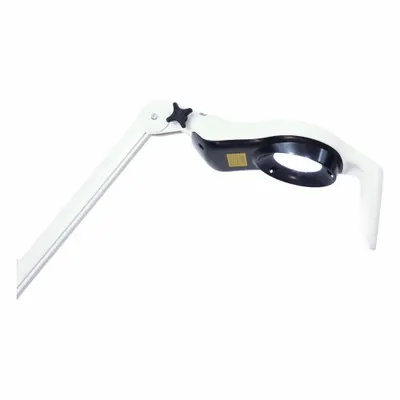 BURTON Examination Light: LED, 24,000 lux @ 1 m, ceiling, 3500K/4000K/4500K, 95 CRI - Clamp-Mount Tabletop Medical Lights