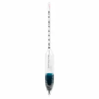 Specific Gravity Hydrometer: Specific Gravity Plain Form, 1.180/1.250, 0.001, Glass, +/-0.001 (MPN 6602-10S)