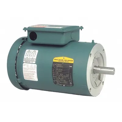 BALDOR General Purpose Motor: C-Face Mount, Totally Enclosed Fan Cooled, 1/2 hp - C-Face 3-Phase General Purpose AC Motors