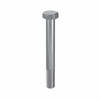 Hex Head Cap Screw: Steel, Class 8.8, Zinc Plated, M14, Metric, 120 mm lg, Partially Threaded, 25 PK (MPN HF08141200-025P1)