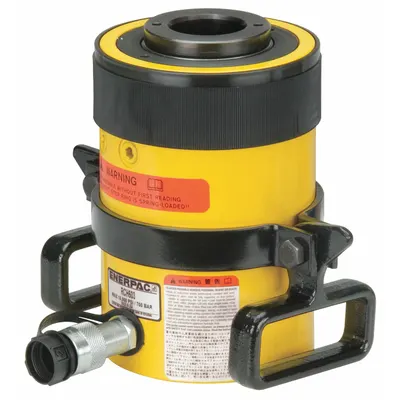 ENERPAC General Purpose Hydraulic Ram: 60 ton Nominal Capacity, 6 in Nominal Stroke Lg - General Purpose Hollow Rams