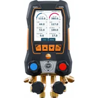 TESTO Digital Manifold: 4 Valves, 0 Hoses, Series 558S, testo Smart (MPN 0564 5581 01)