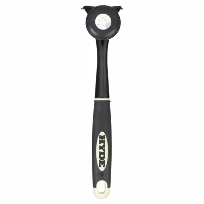 HYDE Scraper: Bld. Mat. Carbide, Hdl. Mat. Nylon, Stiff, Straight Bld. Shape - High-Leverage Paint Scrapers