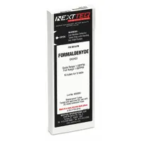 NEXTTEQ Detector Tube: NEXTEQ NX-1000, CH2O, Gas Detection Tube, Formaldehyde ( CH2O ), 5 PK (MPN NX157M)