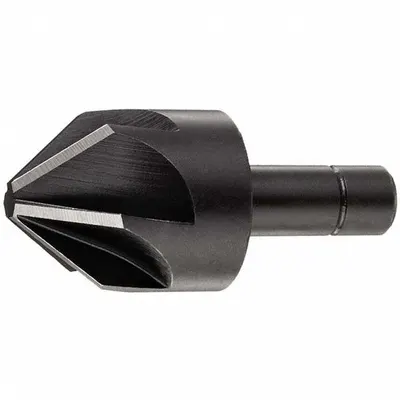 KEO Countersink: 120°, 6 Flute, 3/16 in Body Dia, 3/16 in Shank - Smooth-Finish Six-Flute Countersinks