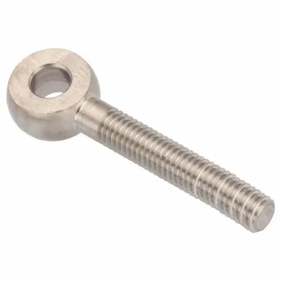 AMPG Fixed Rod End: Stainless Steel, Plain, 60 mm Hole Center-to-End Lg, Right Hand - Stainless Steel Male Threaded Fixed Rod Ends