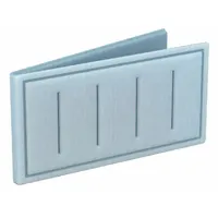 OEM Link Air Filter: 25 in x 16 in x 1 in, 16 in Section Wd, 2 Sections, 3 Ply, MERV 8 (MPN 2DXC2)