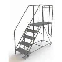 TRI-ARC Mobile Work Platform: 4.2 ft Platform Ht - Max, 24 in x 47 in, Steel, 800 lb Load Capacity (MPN WLWP152448SL)