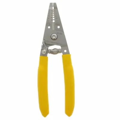 IDEAL Wire Stripper: 18 AWG to 10 AWG, 8 in Overall Lg, Strip, Std Cushion Grip - Electrical Wire Strippers