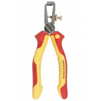 WIHA Insulated End Cutting Nippers: 6 5/16 in Overall Lg, For 8 AWG Max Wire Thick, 1 1/2 in Jaw Wd (MPN 32947)