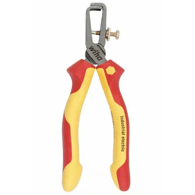 WIHA Insulated End Cutting Nippers, 6 5/16 in Overall Length - Insulated Nippers