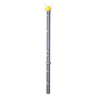 BIRD BARRIER Tower-Guard Posts: Plastic, 14 in Ht, 25 PK (MPN tg-p10)