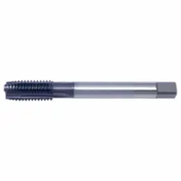 CLEVELAND Spiral Point Tap: 1/2"-20 UNF, 2B, 3 Flute, Plug Chamfer, TiAlN Coated Cobalt (MPN C86123)