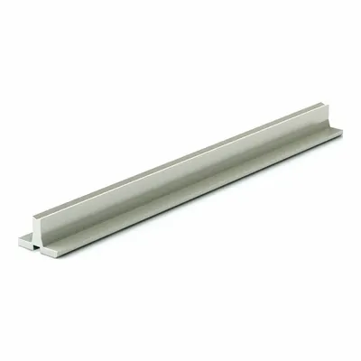 PBC LINEAR Linear Shaft Support Rail: 30 mm Shaft Dia, 600 mm Lg, Unfinished - Linear Shaft Support Rails