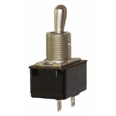 EATON Toggle Switch: 3 Position, 2 Connections, SPST, Spade Terminals Connection - Panel-Mount Toggle Switches